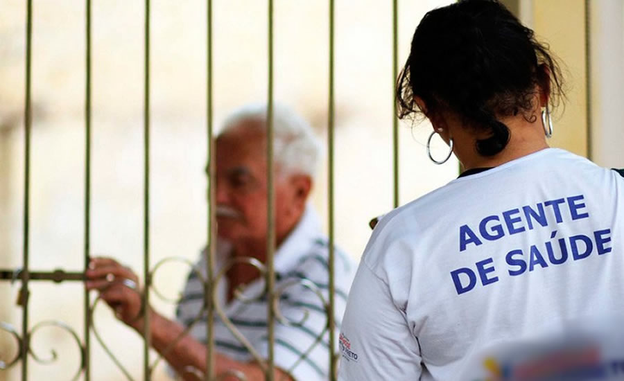 Agentes comunitário de saúde em atividade