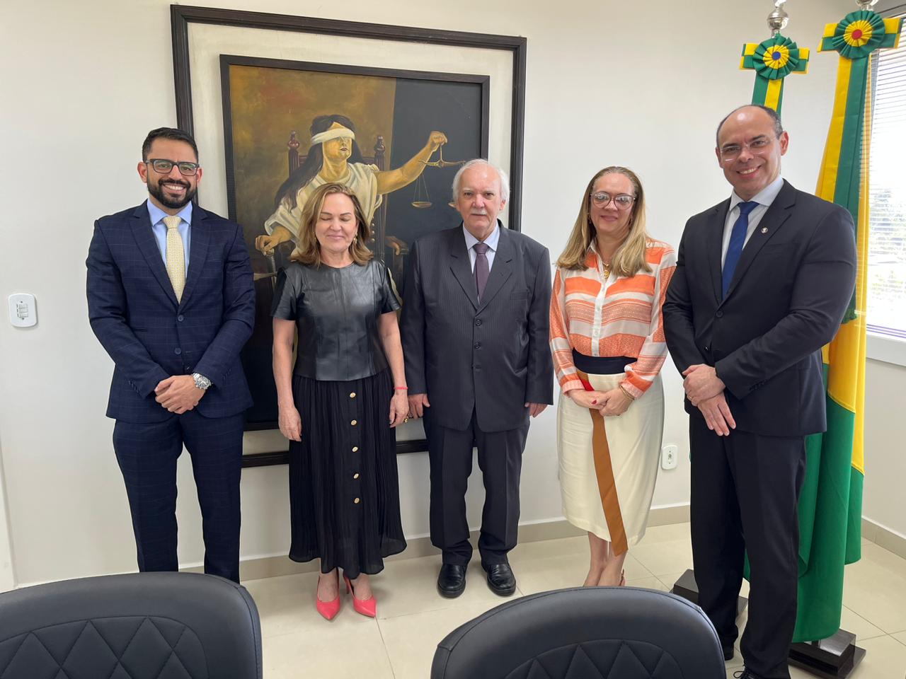 Visita institucional do TRT-14 ao TJAC