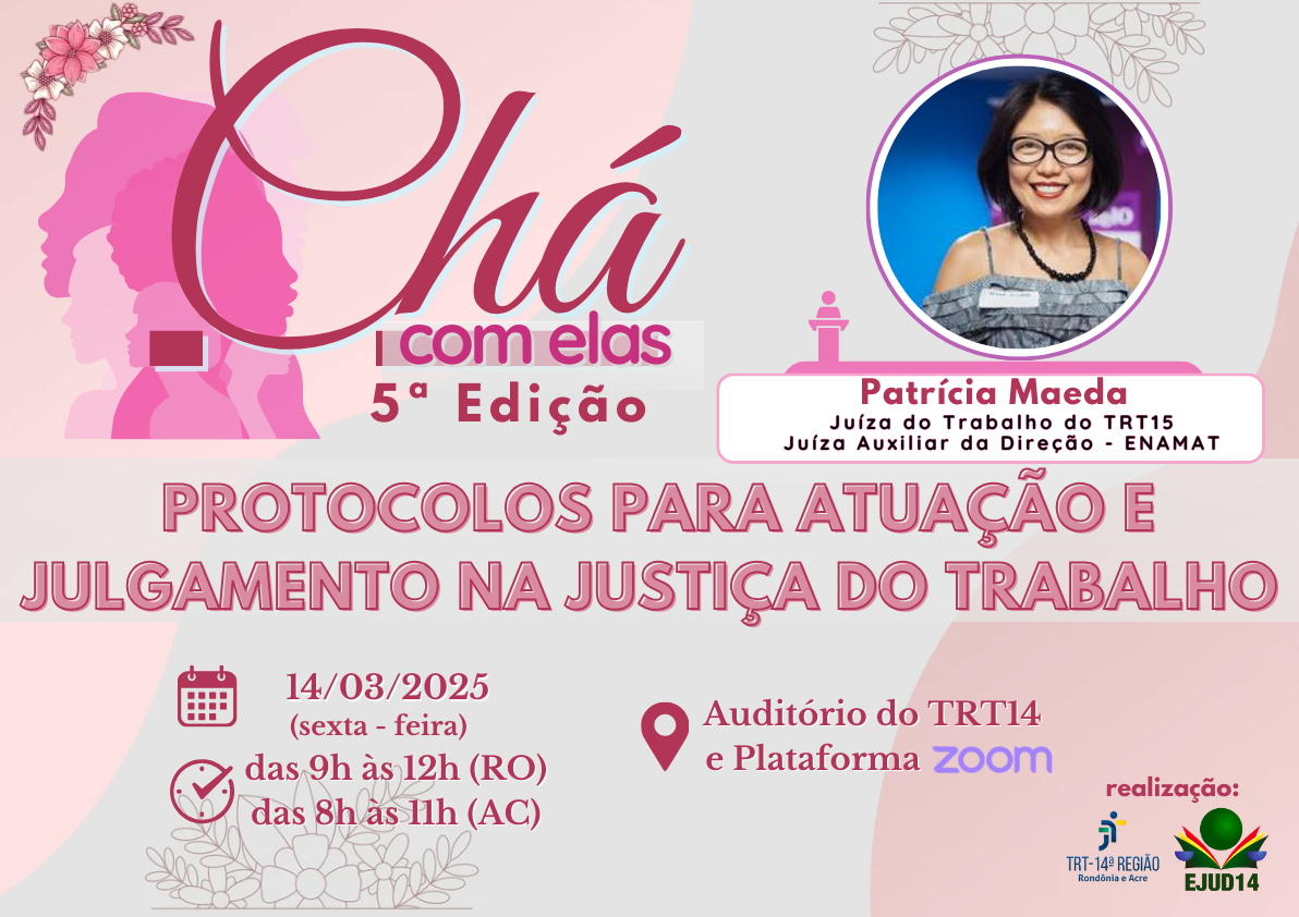 Arte oficial do Chá com Elas