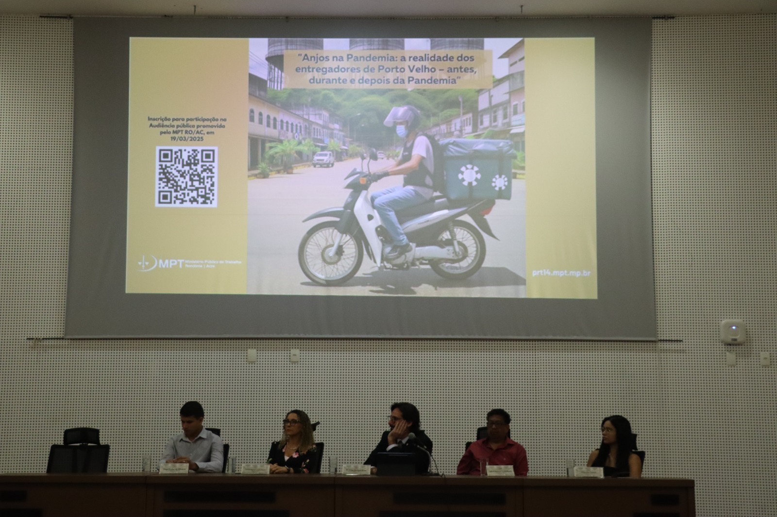 Trabalho Seguro: Audiência Pública debate a precarização do trabalho dos entregadores de aplicativo em Porto Velho