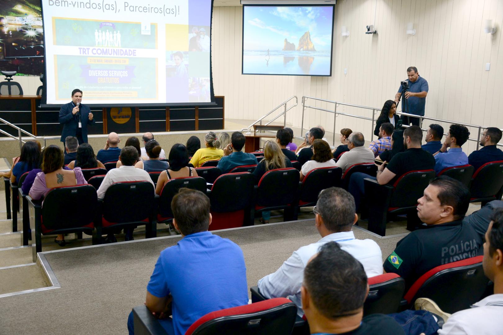 Justiça do Trabalho alinha com parceiros detalhes para a 21ª edição do TRT Comunidade