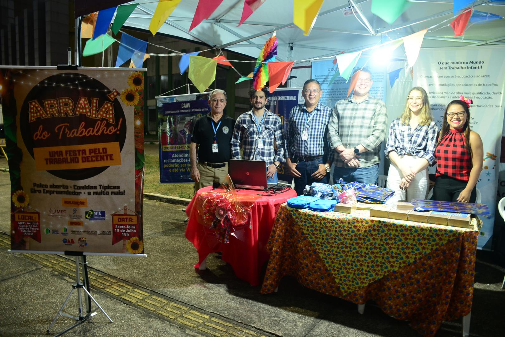 Arraial do Trabalho celebra cultura e cidadania com ações em prol do trabalho decente