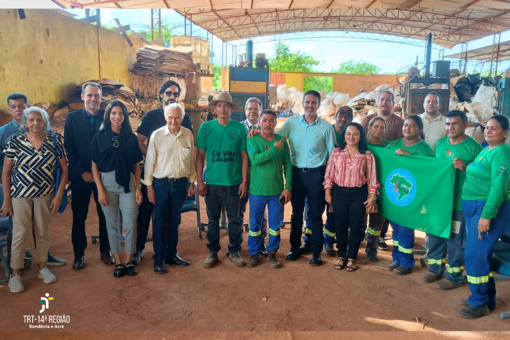 Ação da 7ª Vara do Trabalho visa fortalecer a inclusão socioeconômica de catadoras e catadores da capital