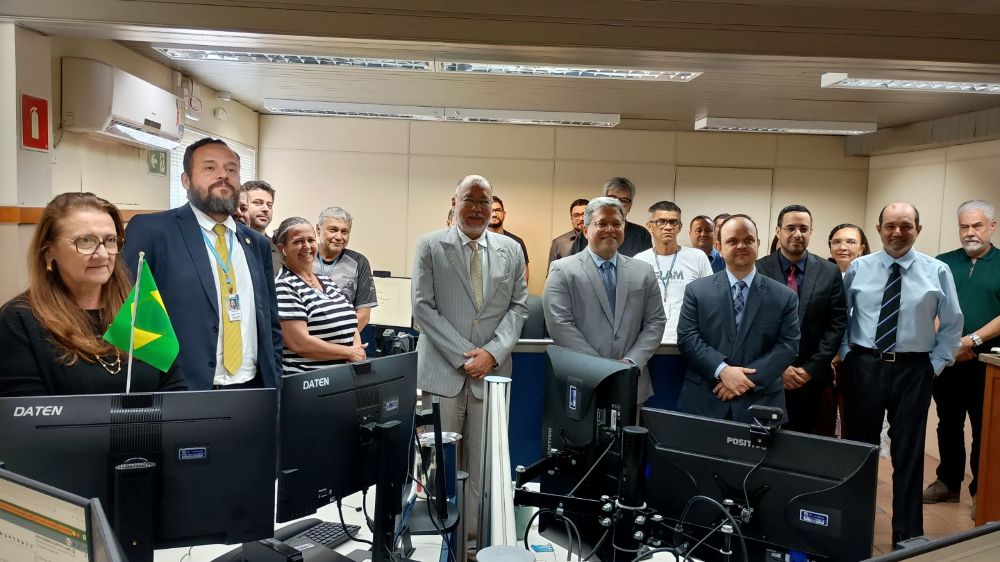 Equipe de correição realizada na Secretaria Unificada do Polo Regional de Porto Velho