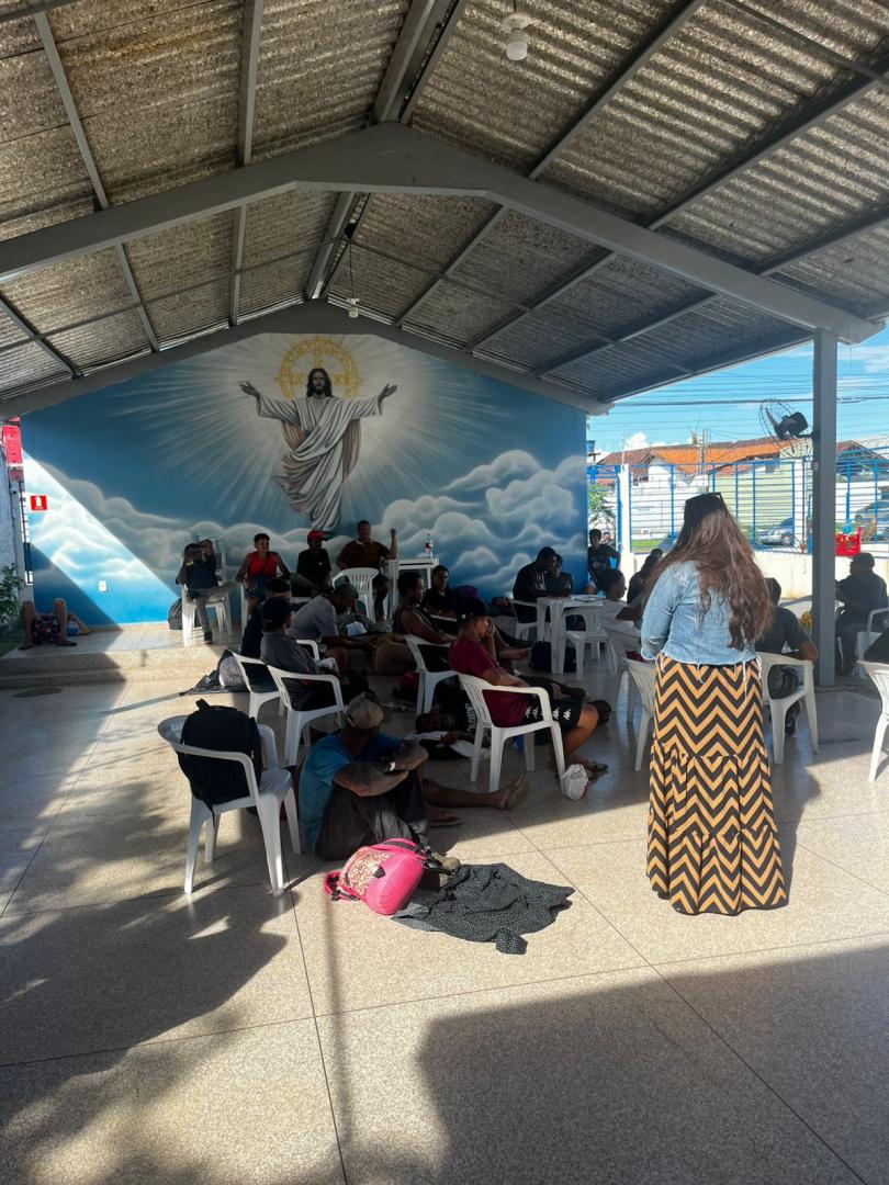 visita in loco à Cáritas Arquidiocesana de Porto Velho