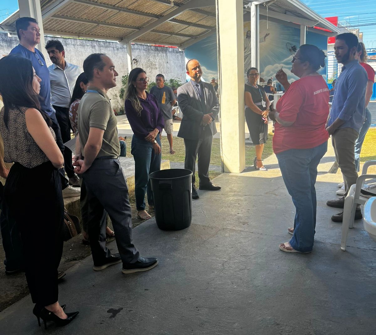 visita in loco à Cáritas Arquidiocesana de Porto Velho