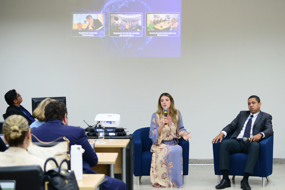 Juíza do Trabalho, Fernanda Junqueira e juiz do Trabalho Wadler Ferreira.