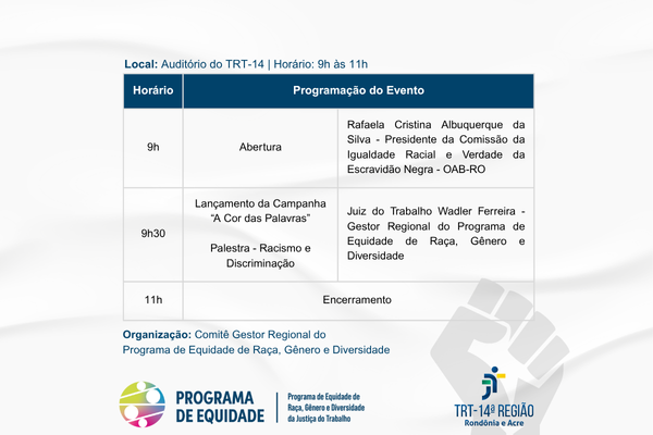 PROGRAMAÇÃO