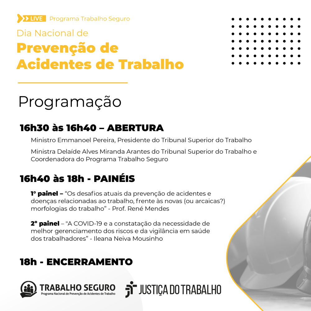 Programação do evento