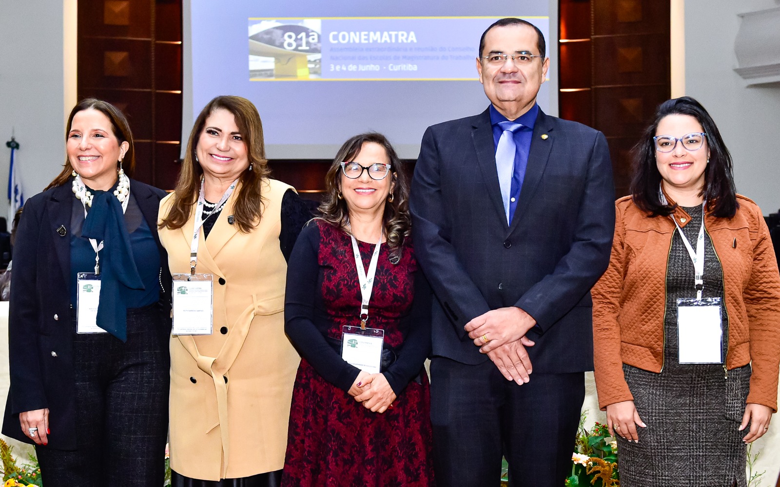 Diretora, vice diretora e conselheiros do Conematra.