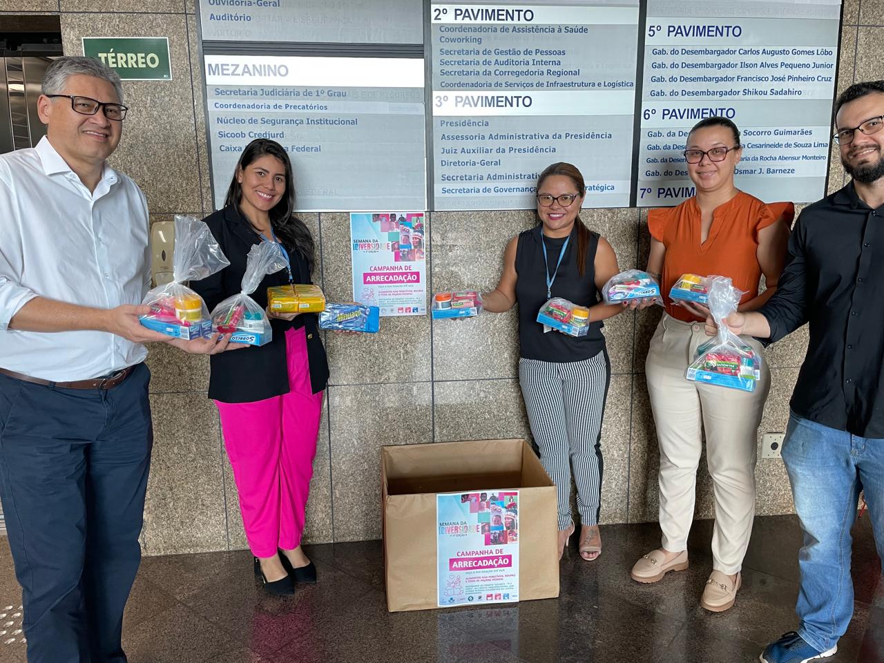 doação de materiais